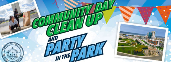 Atlantic City Community Day Clean Up and Party in the Park